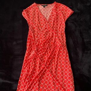 Multicolor Wrap Dress